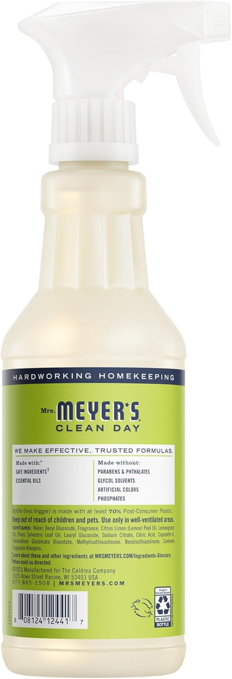MRS. MEYER'S CLEAN DAY Multi-Surface Cleaner, Lemon Verbena, 16 Fl Oz